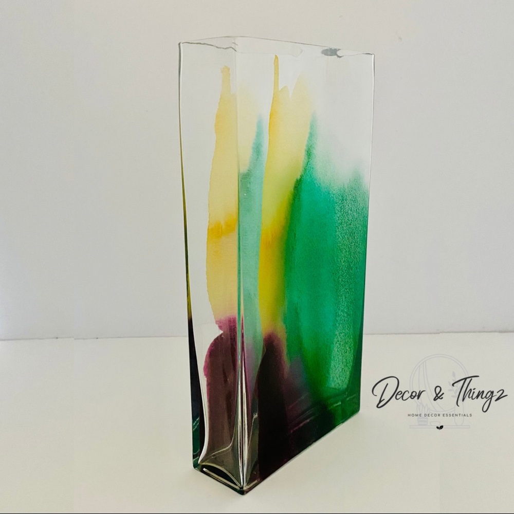 Rectangle Glass Vase